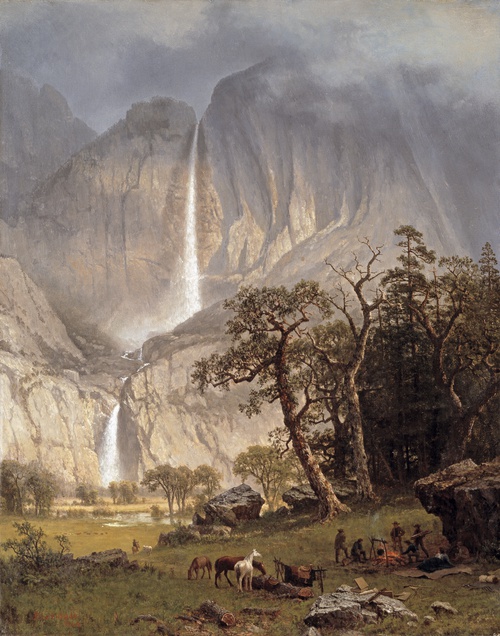 Full view of Cho-looke, the Yosemite Fall